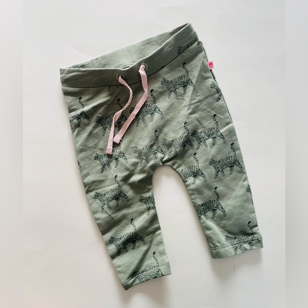 Baby By Someone Cat Print Pants NWT